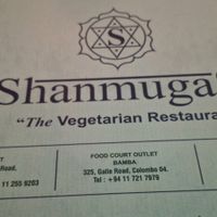  at Shanmugas in Colombo