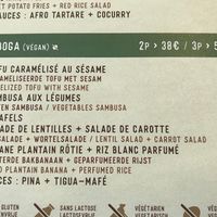 The vegan platters to share at Cafe Beguin in Brussels