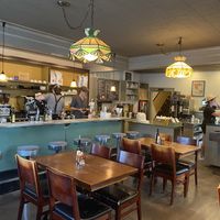 Inside at Tomato Pie Cafe in Lititz