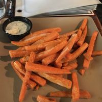  Carrot fries ❤️ at Tomato Pie Cafe in Lititz