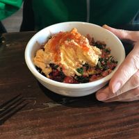 Veggie and quinoa power bowl at The Minga Cafe in Dunnville