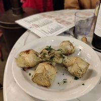 Artichokes at Officine Buona Forchetta in San Diego