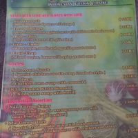 New menu no desserts at Sunny Warung in 