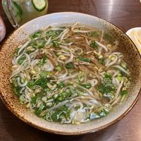 Vegan pho at Bamboo in Bratislava