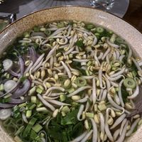 Pho vegan at Bamboo in Bratislava