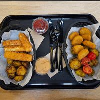 Cheese sticks, chicken nuggets  at Forky's - Trnava in Trnava