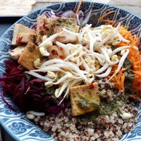 Superbowl with tofu and mungo ♡ at Forky's - Trnava in Trnava