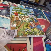 Asked for Vegetariano Anglais and was given this menu😄 at Comic Planet in Cordoba