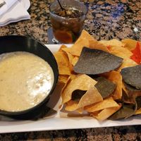 Happy Hour Chips and Queso at The Grumpy Monk in Myrtle Beach