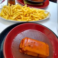 One shared francesinhas at Casanova in Porto