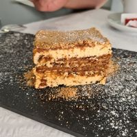 Vegan "bolo de bolacha" at Casanova in Porto