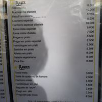 Vegan menu at Casanova in Porto