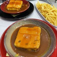 Vegan francesinha  at Casanova in Porto