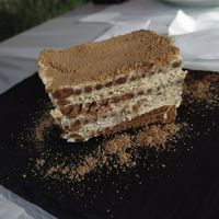 Bolo de bolacha vegan at Casanova in Porto