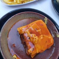 Francesinha vegan at Casanova in Porto