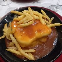 Vegan Francesinha at Casanova in Porto