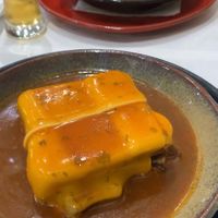 francesinha vegan at Casanova in Porto