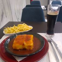 Francesinha at Casanova in Porto