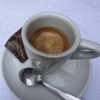 Don’t skip the espresso after the francesinha (just trust me on this)  at Casanova in Porto