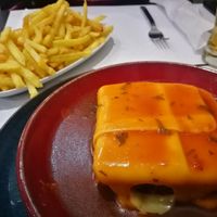 Francesinha here is special! at Casanova in Porto