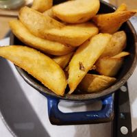 Pommes frites at Klopa in Sarajevo