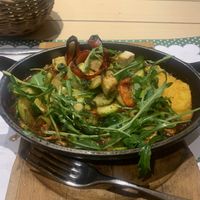 Tofu pot  at Klopa in Sarajevo