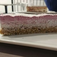 strawberry cake at Nabati Bistro in Montreal