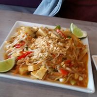 Pad Thai at Nabati Bistro in Montreal