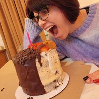   at Happy Zoe Vegan Bakery in Brooklyn