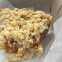 Apple pie  at Happy Zoe Vegan Bakery in Brooklyn