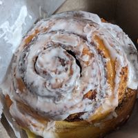 Hot from the oven 🤯 💚😋 at Happy Zoe Vegan Bakery in Brooklyn