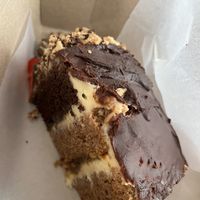 Chocolate carrot cake   at Happy Zoe Vegan Bakery in Brooklyn