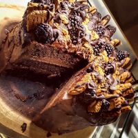   at Happy Zoe Vegan Bakery in Brooklyn