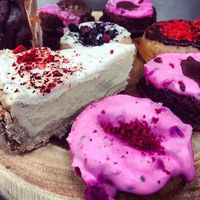   at Happy Zoe Vegan Bakery in Brooklyn