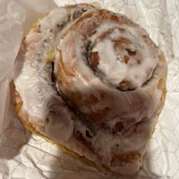 VEGAN Cinnamon Bun   at Happy Zoe Vegan Bakery in Brooklyn