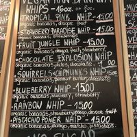 Menu  at Happy Zoe Vegan Bakery in Brooklyn