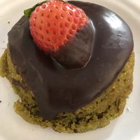 Donut ;) at Happy Zoe Vegan Bakery in Brooklyn