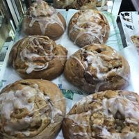 Apple-cinnamon-role at Happy Zoe Vegan Bakery in Brooklyn