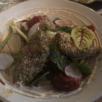 Avocado dukkah.  Tasteless at XYST in New York City