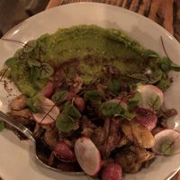 Mushroom entree at XYST in New York City