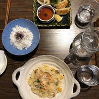Main course, vegan (part of the lunch set) at Pettirosso in Kyoto