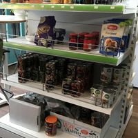 Grocery area  at Hillgate Cakery in Stockport