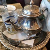 Mint tea at Comptoir V in North West London