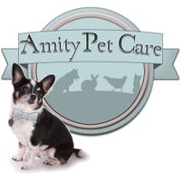 Amity Pet Care's logo at Pino's Pals Premium Cat Care in Redhill