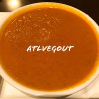 Tomato soup at Plum Cafe in Roswell