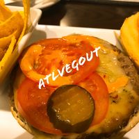 Plum possible burger  at Plum Cafe in Roswell