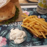 Burger menu at The Vurger in Valencia