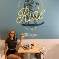 Excited to bite this! 😁 at The Vurger in Valencia