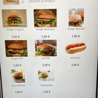 Burgers at The Vurger in Valencia