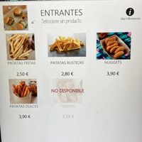 Extras (go for the sweet potato fries)  at The Vurger in Valencia